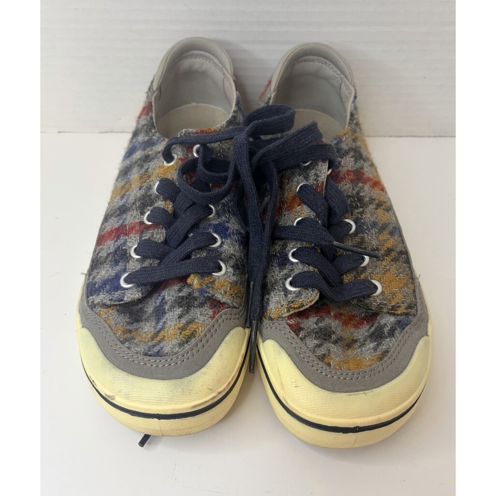 KEEN Elsa IV Plaid Sneakers Womens 6.5 Wool Cottagecore Casual Shoes Tweed‎